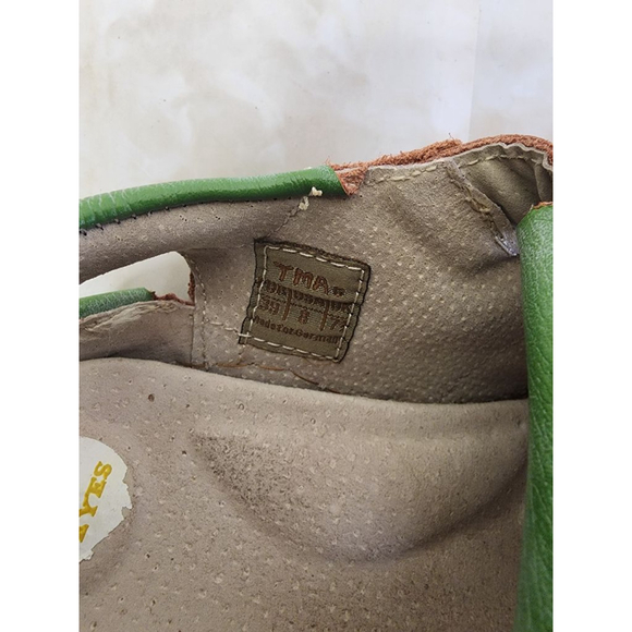 Women's TMA Green & Brown Leather Fisherman Sandals US 8 - Picture 4 of 4